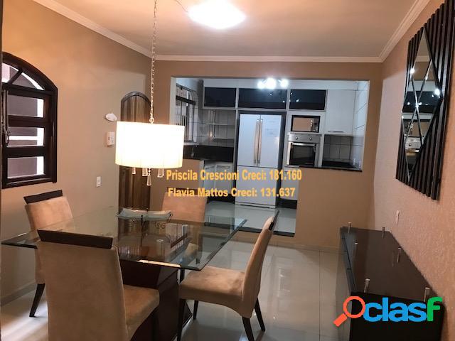 Excelente Sobrado Mobiliado e Decorado em Mauá - Pronto