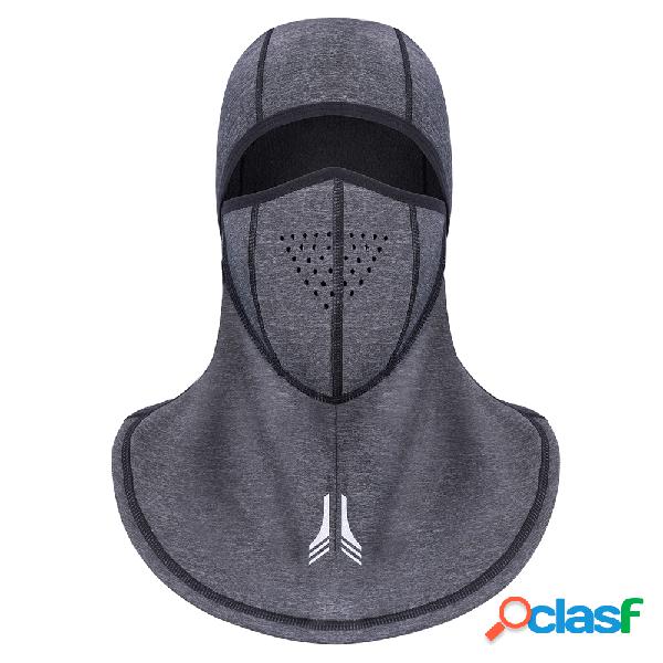 Mens Elasticidade Grosso Rosto Inverno Pescoço Quente