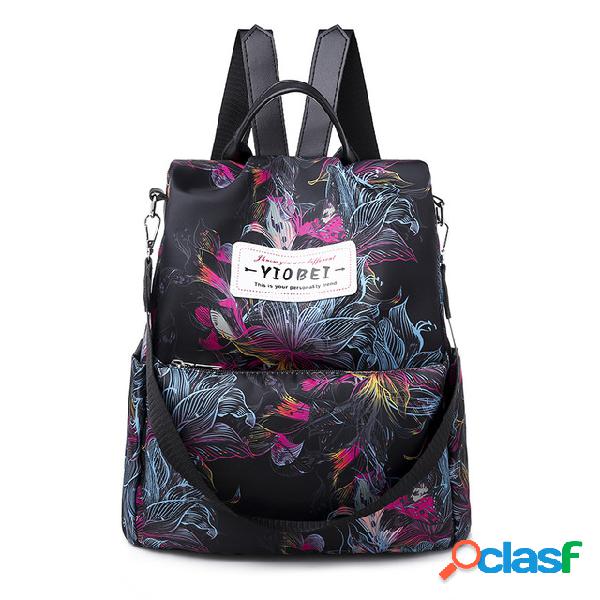 Mochila Feminina New Oxford Cloth Moda Selvagem Bolsa