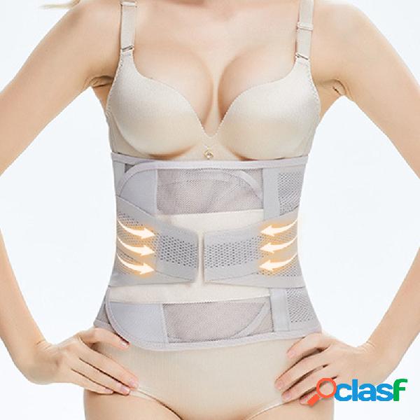 Mulheres Respirável Tummy Control Shapewear Cinturão
