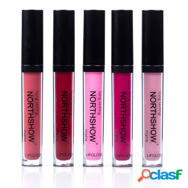 NORTHSHOW Batom Fosco Líquido Impermeável Gloss Veludo