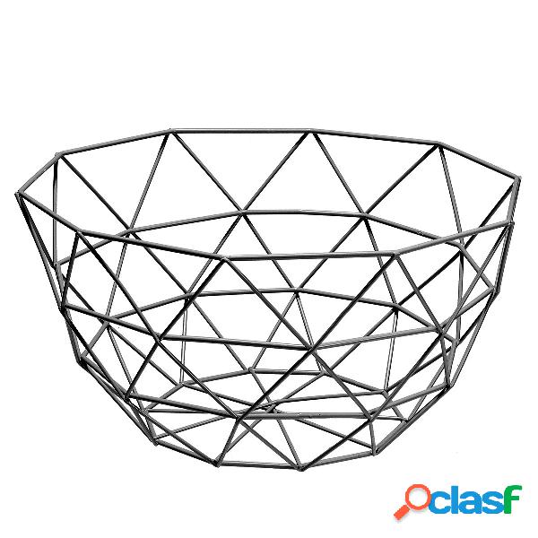 Recipiente de frutas estilo geométrica suporte de frutas