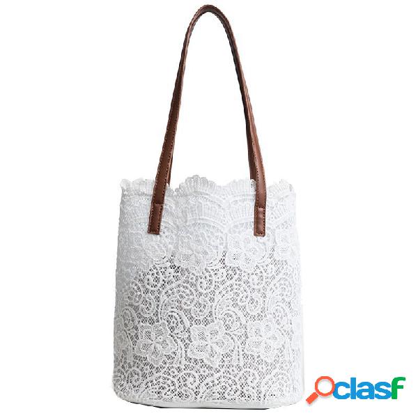Tote Bolsa do ombro Bolsa da bolsa do laço da grande