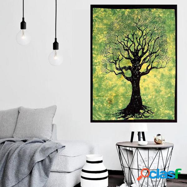 Tree Of Life Indian Mandala Wall Hanging Blanket Toalha de
