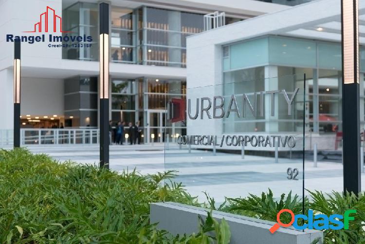 Urbanity Business | Sala Comercial de 105,20m² - 3 Vagas |