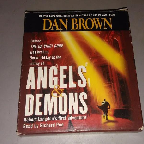 Anjos E Demônios - Dan Brown Box Com 6 Cds Importado