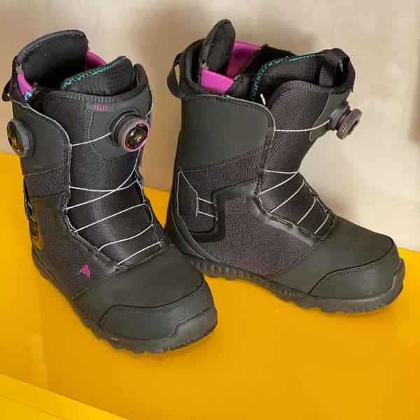 BOTA SNOWBOARD BOA BURTON - usada 1x