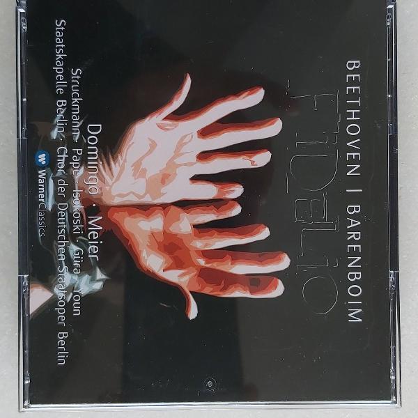 Beethoven - Ópera Fidelio em 2 CDs importados, usados, em