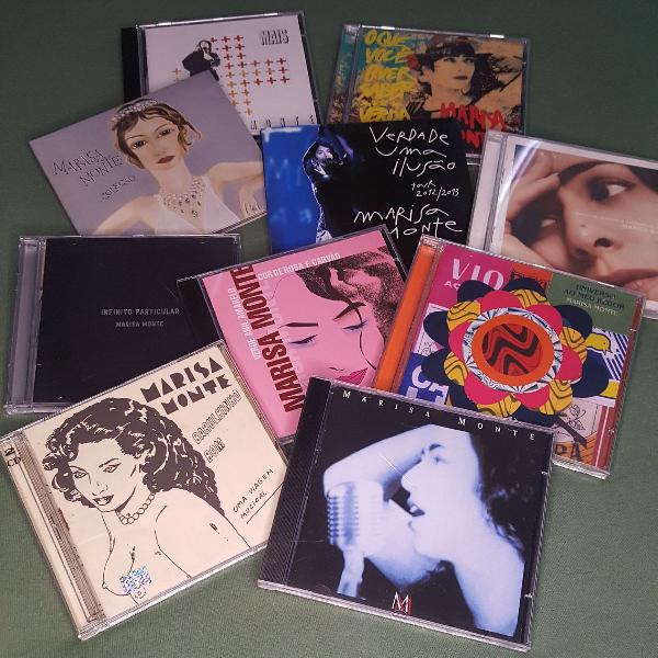 CD: Combo Marisa Monte (10 CDs)