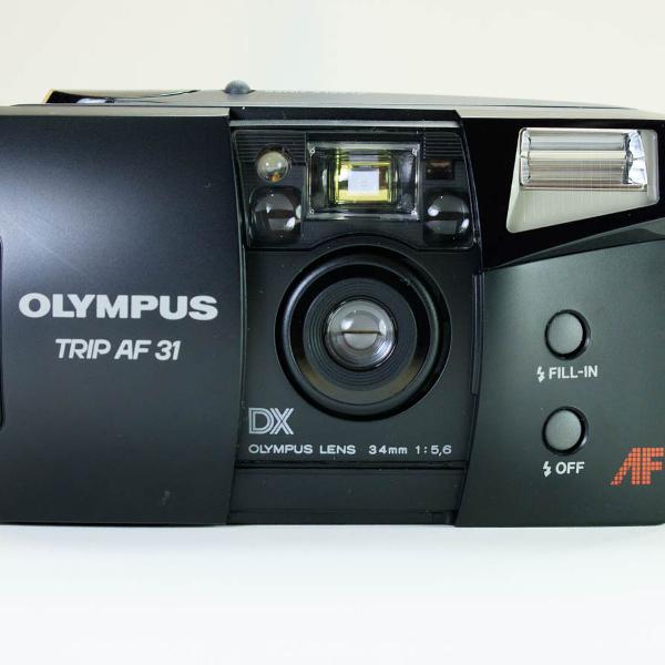 Câmera ( Revisada ) Fotográfica Analógica Olympus Trip Af