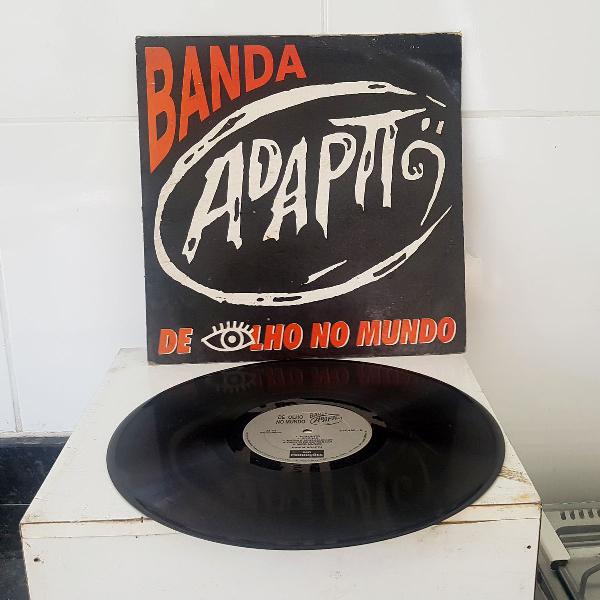 DISCO VINIL BANDA ADAPTO DE OLHO NO MUNDO COM ENCARTE E