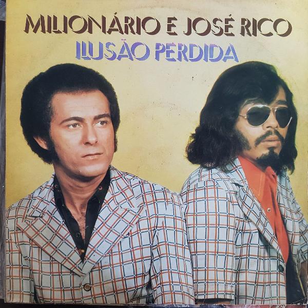 Disco de vinil (LP) Milionário e José Rico "Ilusão