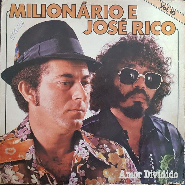 Disco de vinil (LP) Milionário e José Rico Volume 10