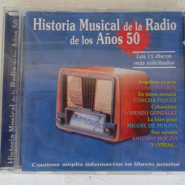 História musical de la radio de los anos 50 cd importado