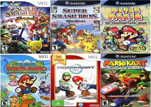 Jogos Nintendo Wii Ou Gamecube, 20 Títulos A Escolha