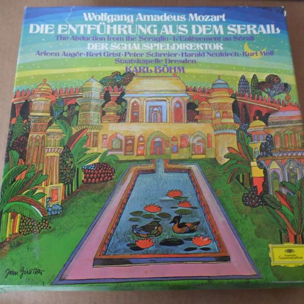 Karl Bohm/auger Mozart Die Entführung Aus Dem Serail 3 Lps