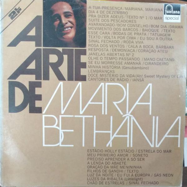 LP A Arte de Maria Bethânia 1975