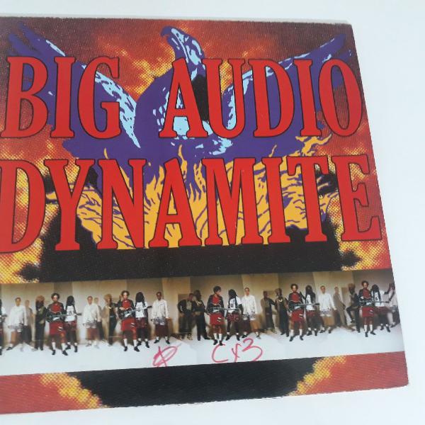 LP Big Áudio Dynamite Vinil 1989 PROMO C/Encarte Midia Nova