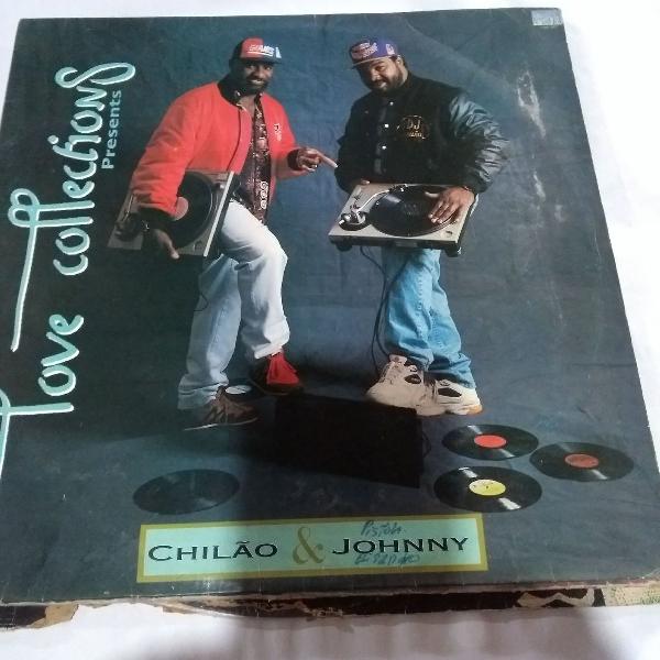 LP Chilao e Johnny,. disco de vinil Love Collection