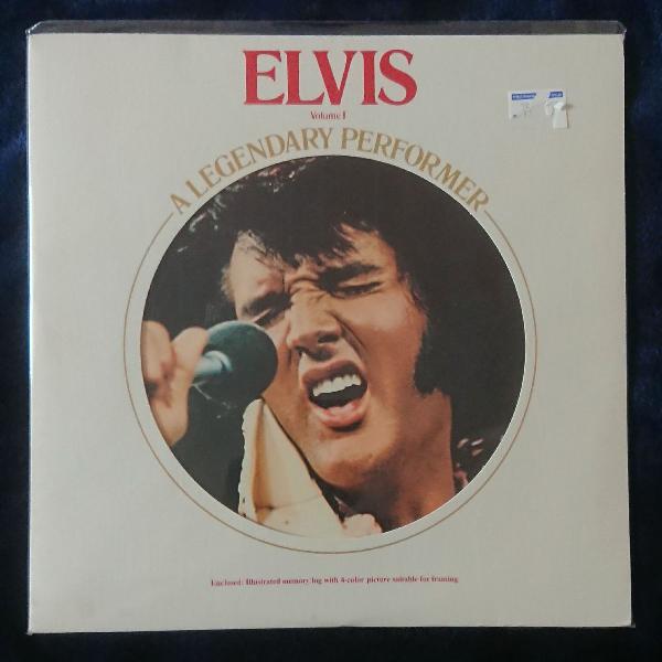 LP Elvis Volume 1 A Legendary Performer