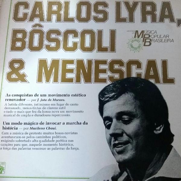 LP Vinil - Carlos Lyra, Bôscoli &amp; Menescal
