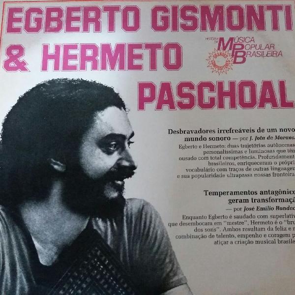 LP Vinil- Egberto Gismonti &amp; Hermeto Menescal