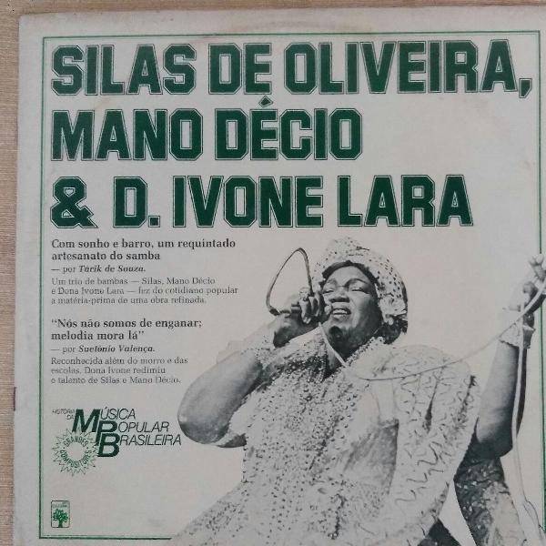 LP Vinil- Silas de Oliveira, Mano Décio &amp; D. Ivone Lara