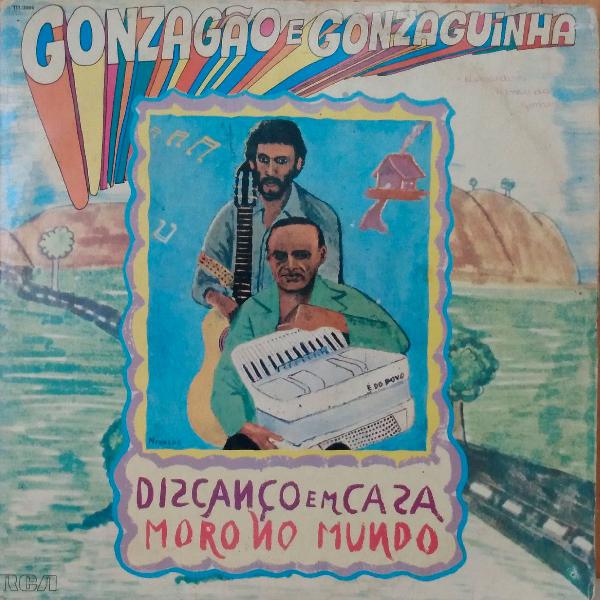 LP duplo Gonzagão e Gonzaguinha - Discanço em Casa 1981