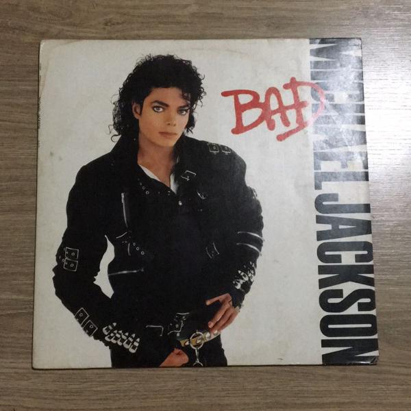 LP raridade: disco de vinil Michael Jackson - Bad