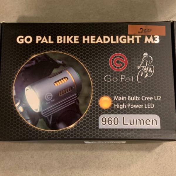 Lanterna Bicicleta LED Go Pal Recarregável