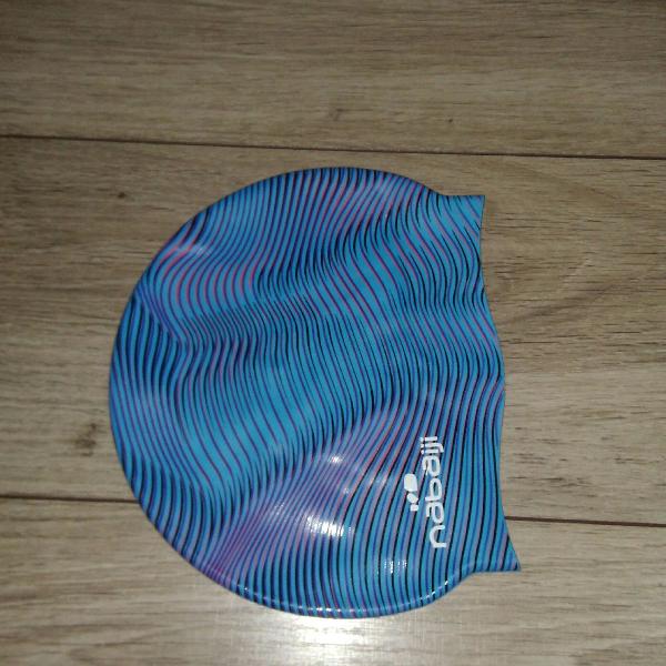 Touca de silicone para natação