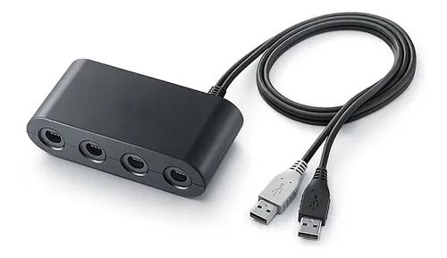 Usb Gamecube Sk Controller Adapter Conversor Para Wii U