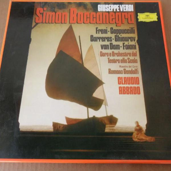 Verdi - Simon Boccanegro Lp Vinil Box Romano Gandolfi