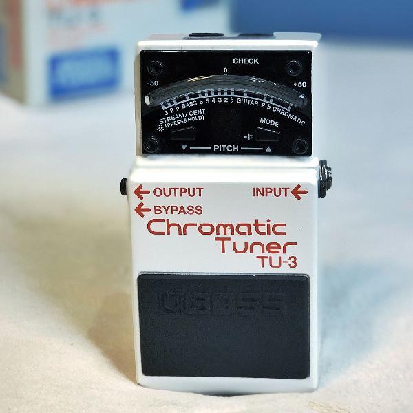 boss chromatic tuner tu-3 - pedal afinador