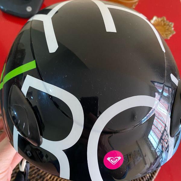 capacete esqui roxy tamanho m