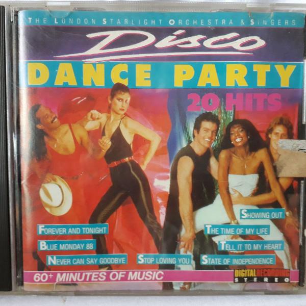 cd disco dance party - 20 hits