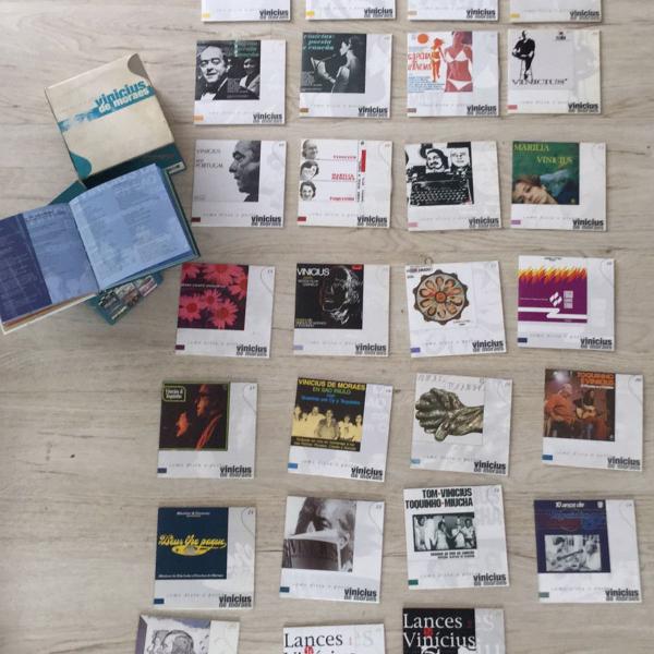 coleção vinicius de moraes 27 cds raridade