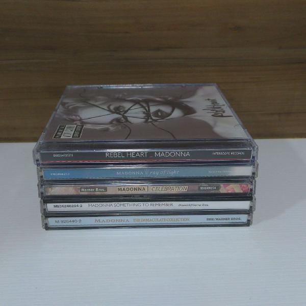 combo 5 cds Madonna discografia parcial