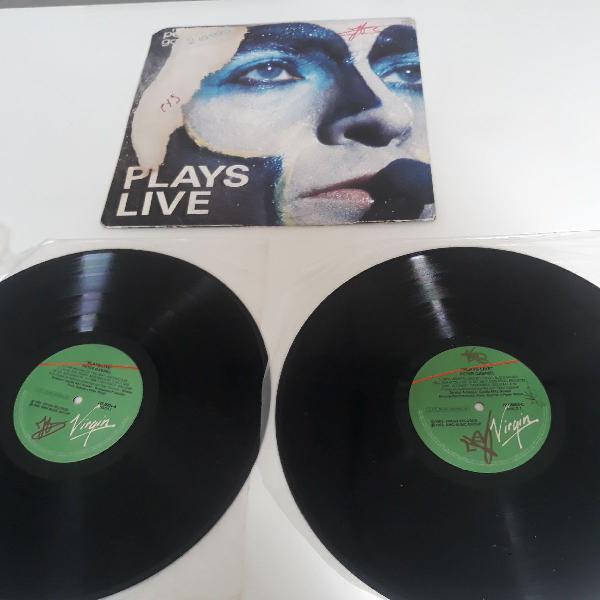 disco VINIL PETER GABRIEL - Plays Live LP duplo 1988 Pop