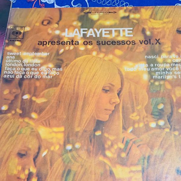 disco lafayette apresenta os sucessos - vol. x - 1970