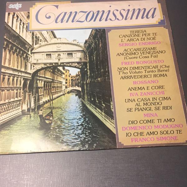 disco vinil canzonissima