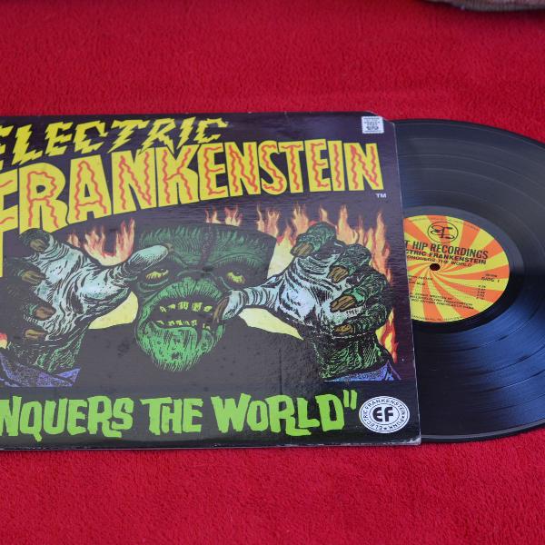 electric frankenstein - "conquers the world" lp 12"