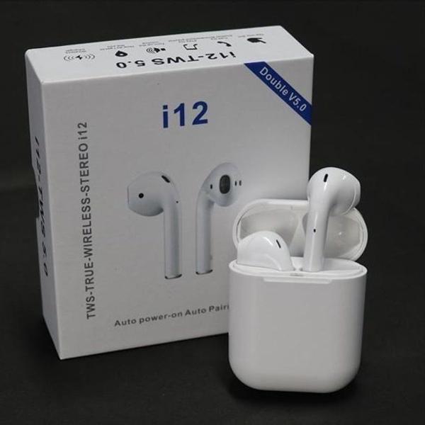 fone de ouvido i12 tws 5.0 airpods touch screen android/ios