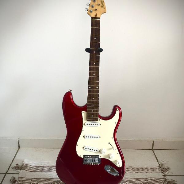 guitarra stratocaster memphis tagima mg-32 vermelho