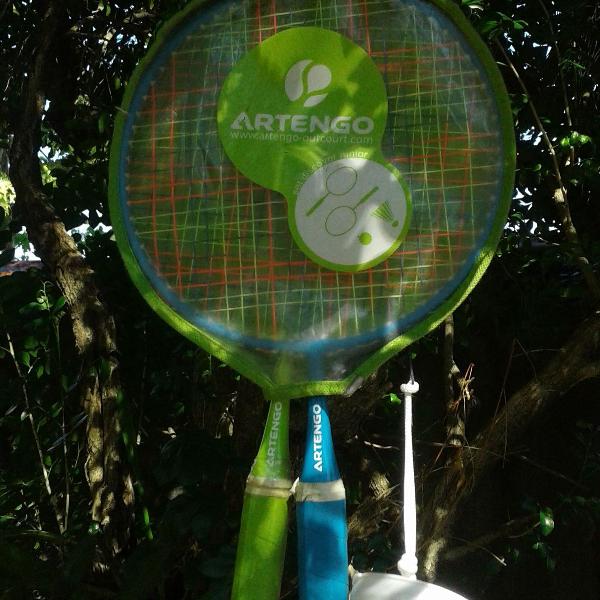 kit de raquetes de badminton