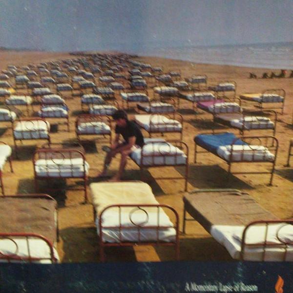 lp - pink floyd - a momentary lapse of reason