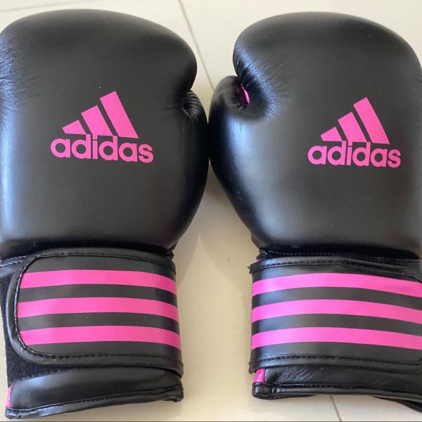 luvas boxe preta feminina adidas