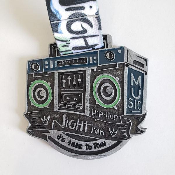 medalha para colecionadores corrida hip-hop