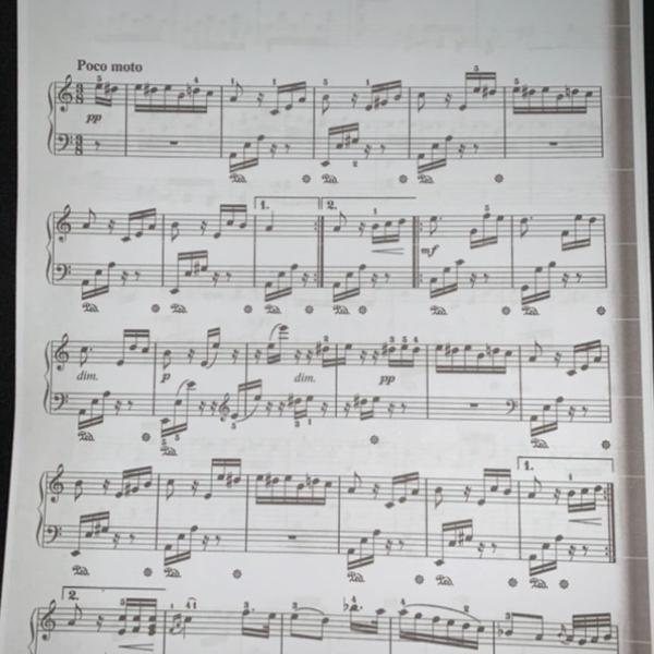 partitura para piano