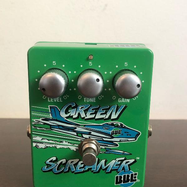 pedal oberdrive bbe - green screamer (ts9)